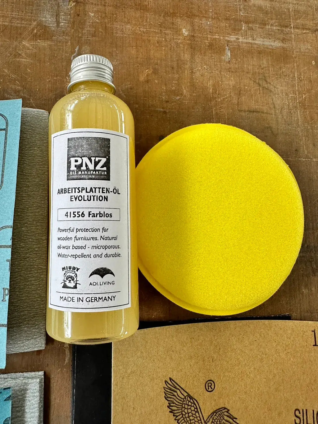 PNZ Wood Wax Oil Maintenance Kit