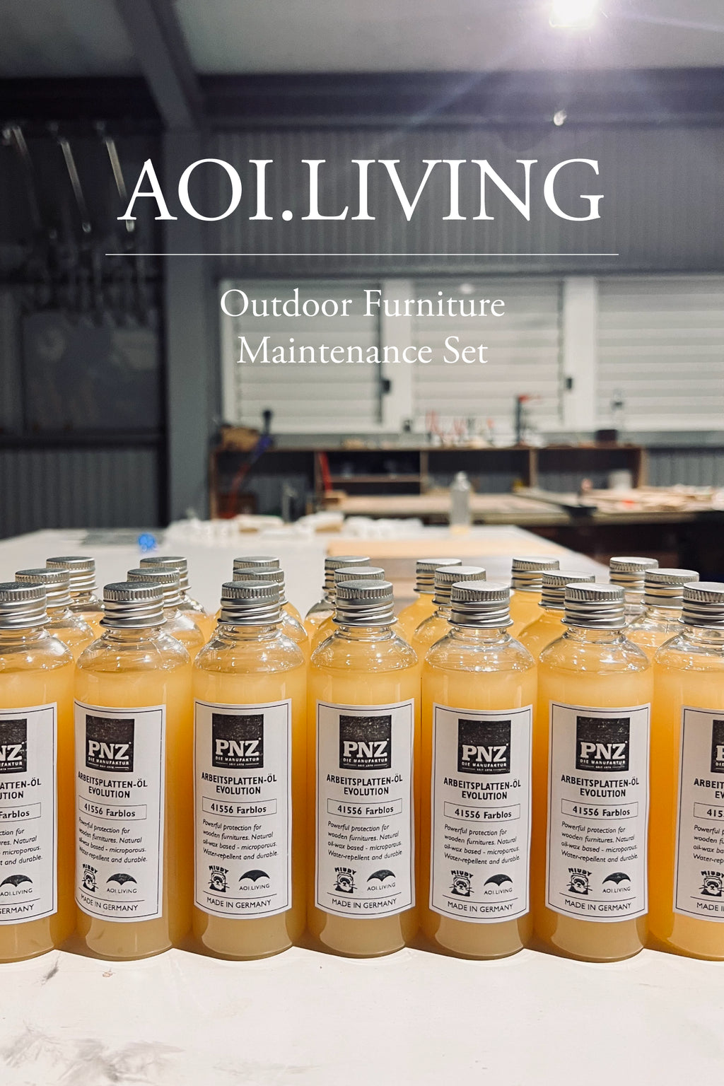 PNZ Wood Wax Oil Maintenance Kit
