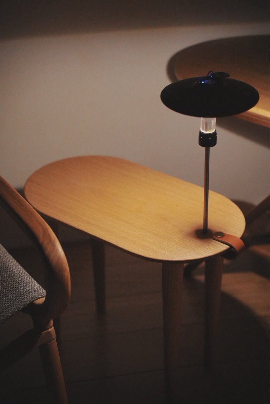 Oak One Side Table