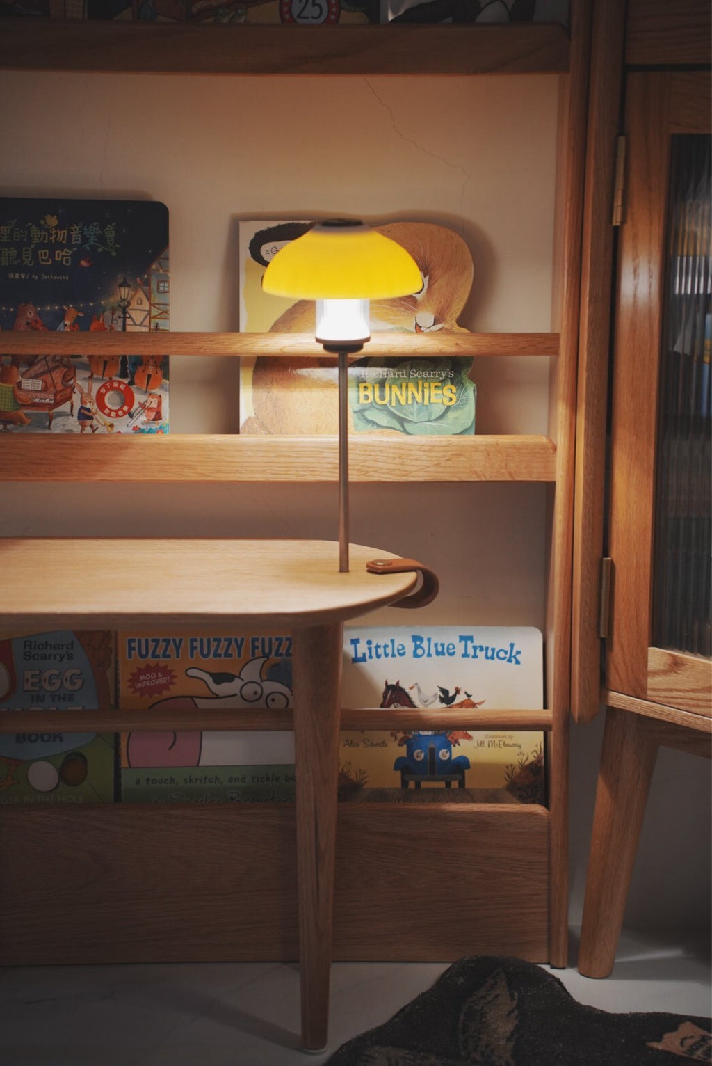 Oak One Side Table