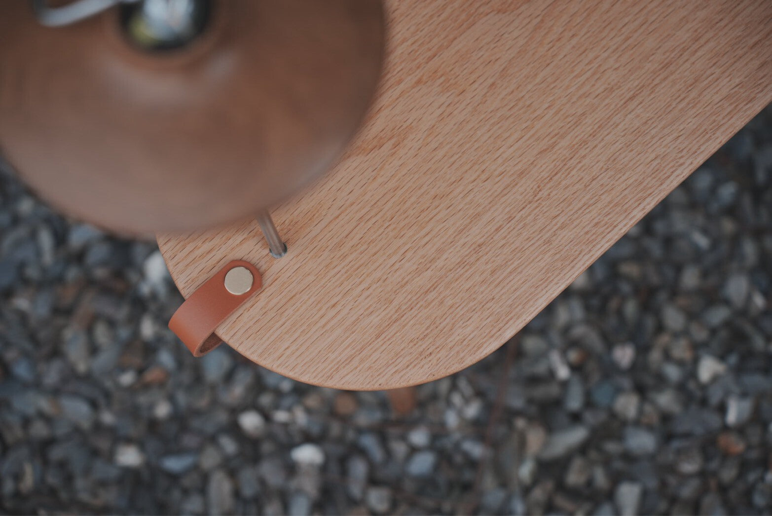 Oak One Side Table
