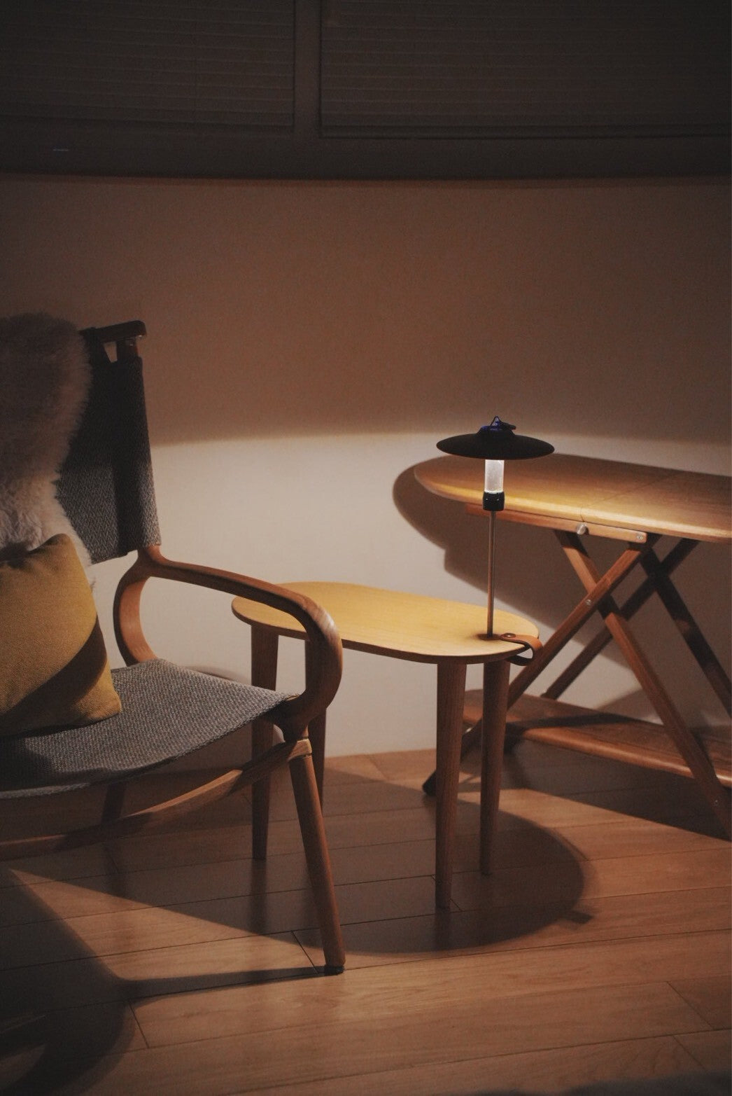 Oak One Side Table