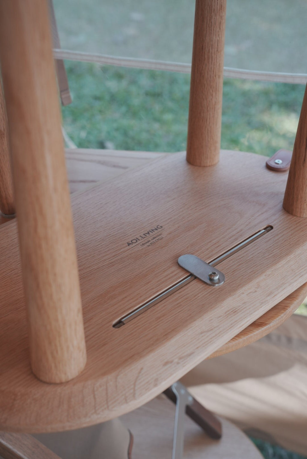 Oak One Side Table