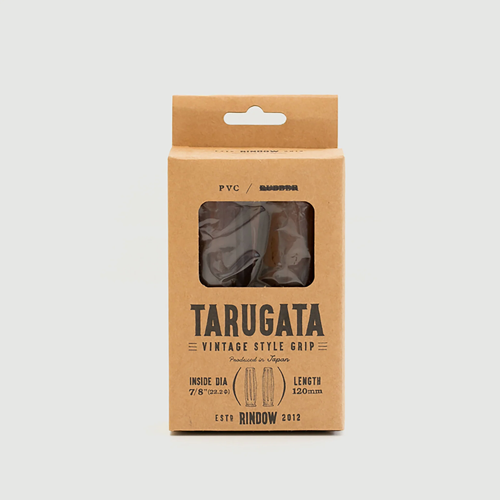 Rindow Tarugata Retro Grips | 120mm - brown translucent