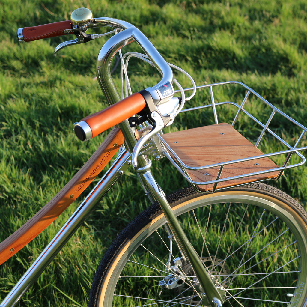 AOI.CYCLE Stainless Steel Front Rack System