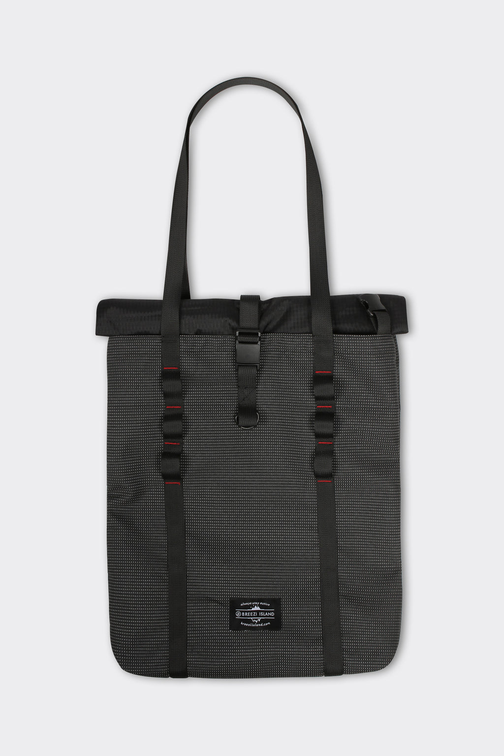BREEZI ISLAND Reflective 2-Way Tote Bag