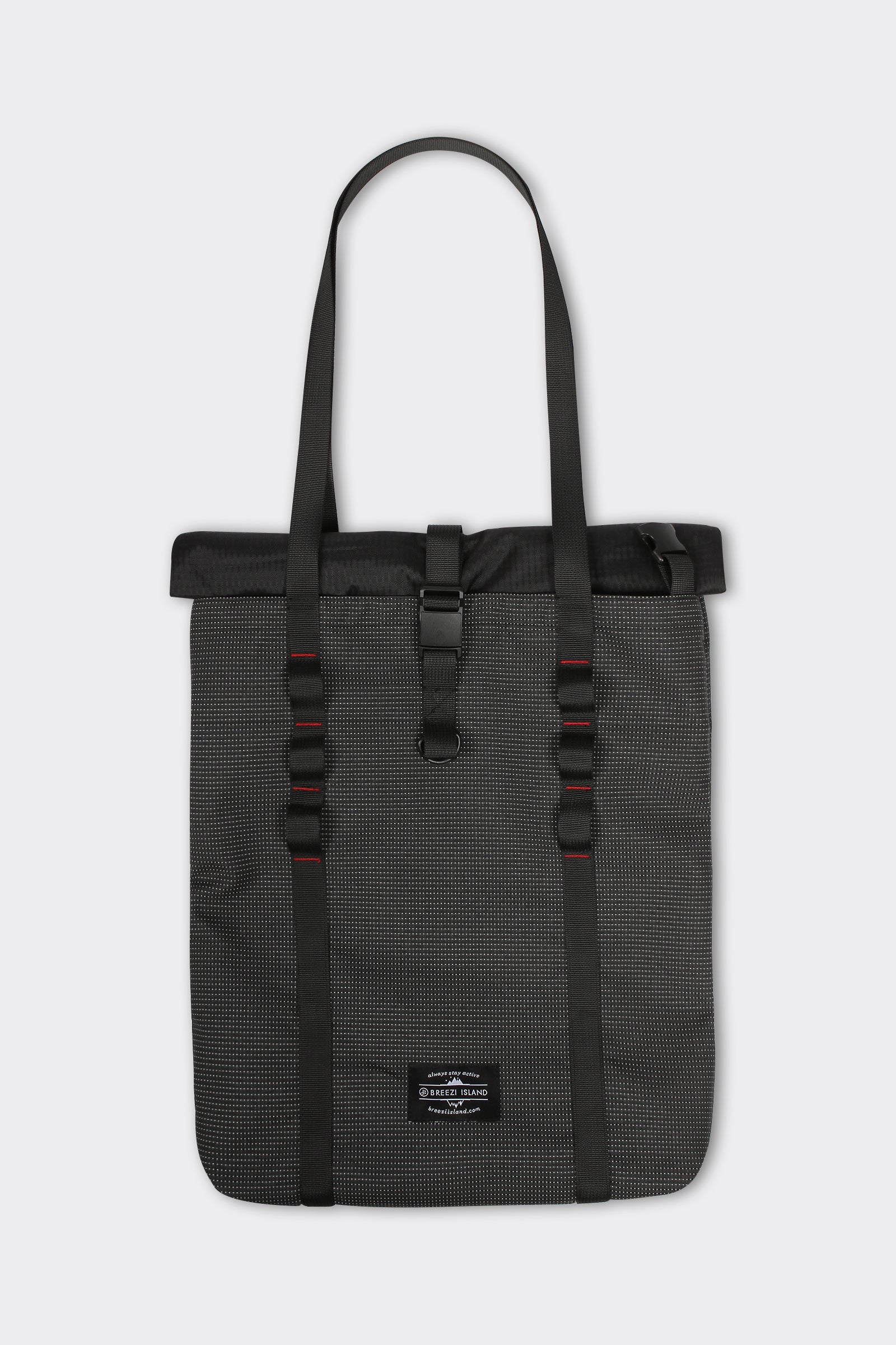 BREEZI ISLAND Reflective 2-Way Tote Bag