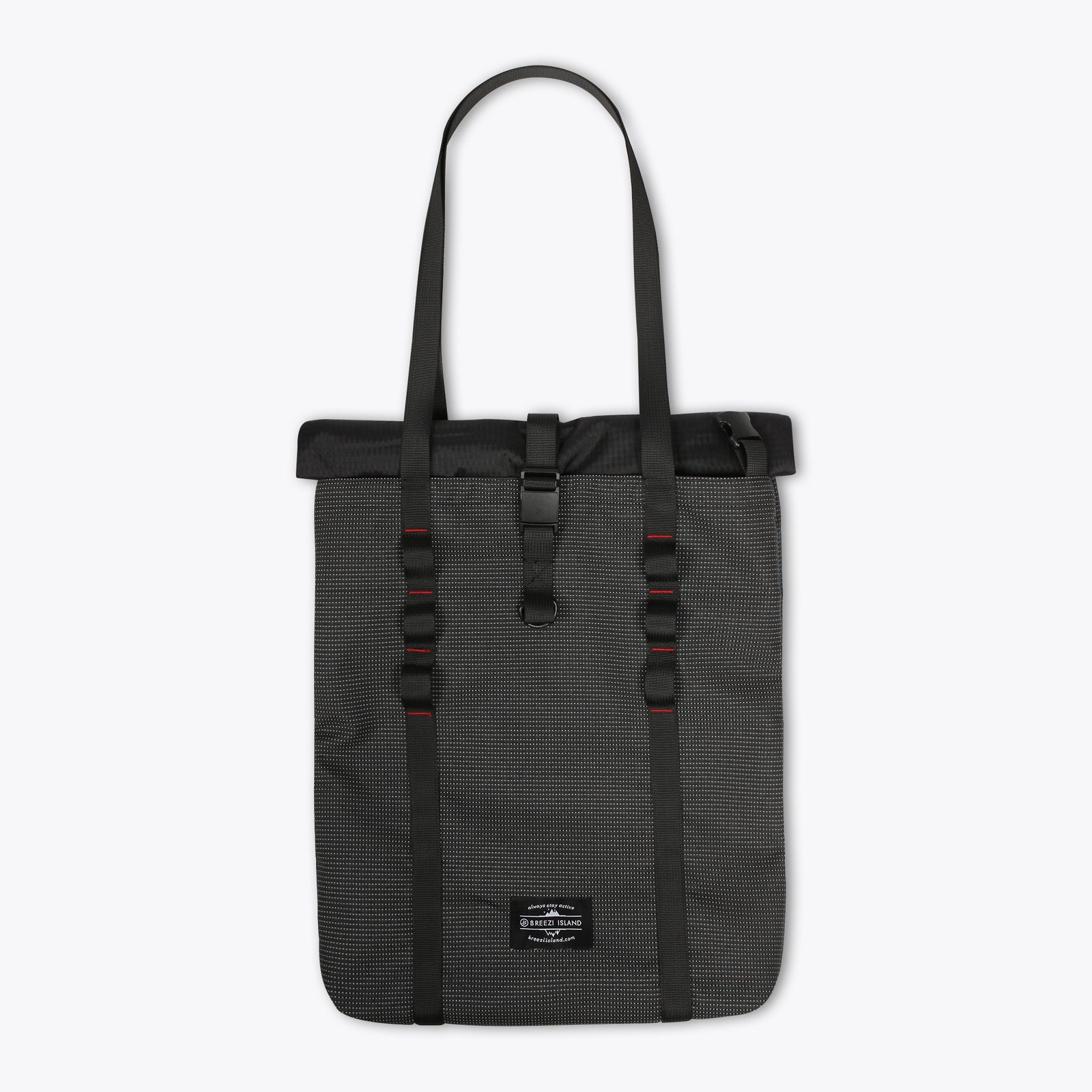 BREEZI ISLAND Reflective 2-Way Tote Bag