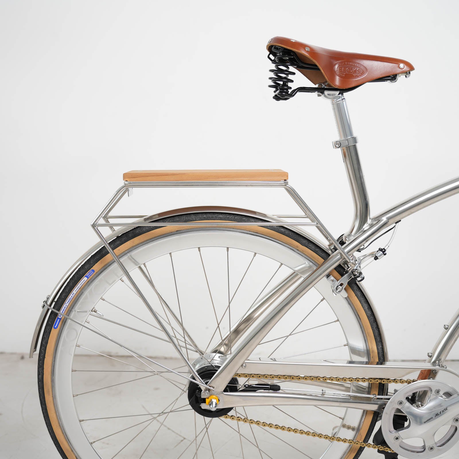 AOI.CYCLE Edelstahl-Heckgepäckträger-System