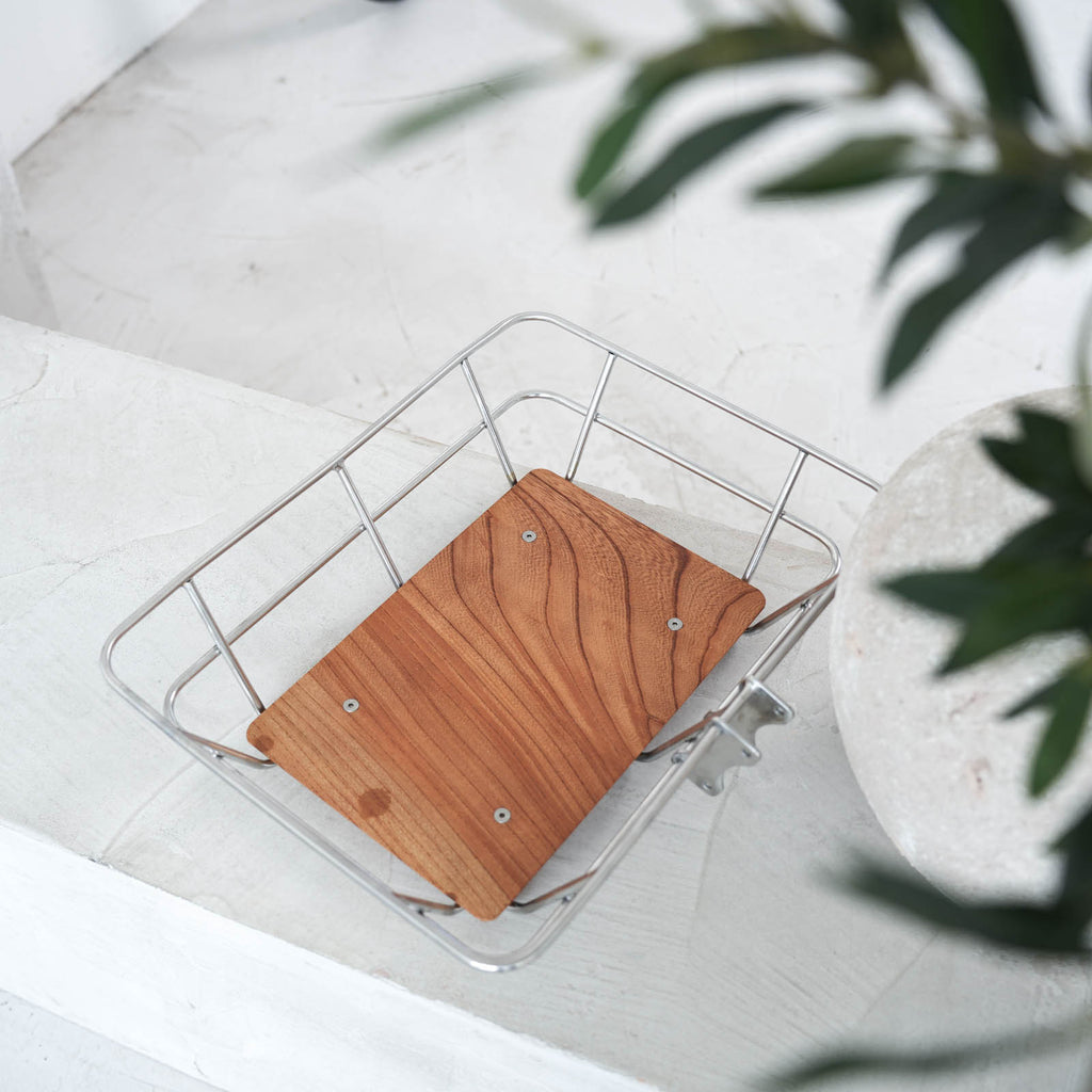 AOI.CYCLE Stainless Steel Front Rack System
