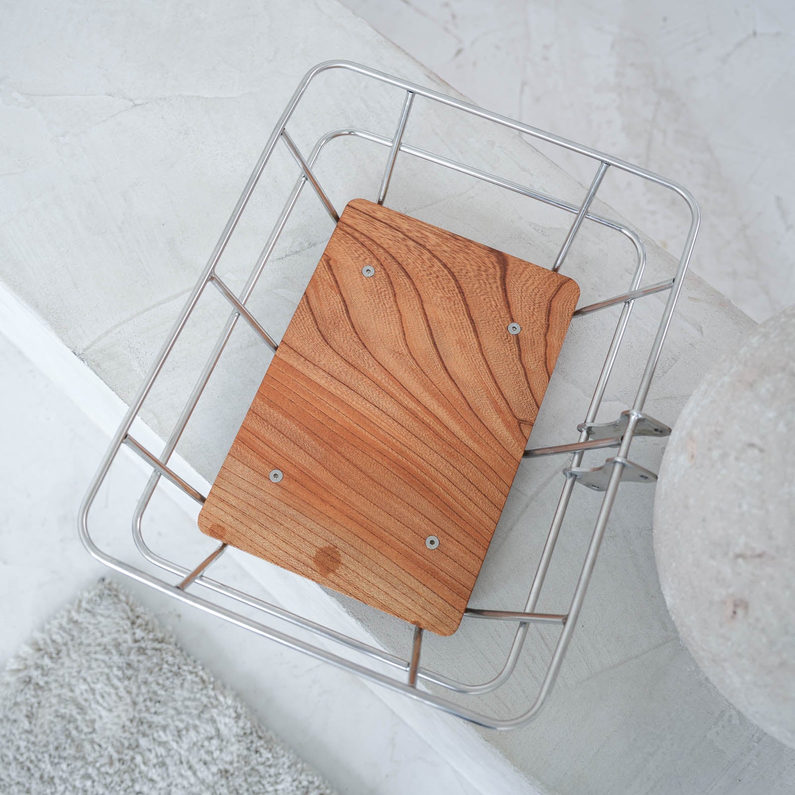 AOI.CYCLE Stainless Steel Front Rack System